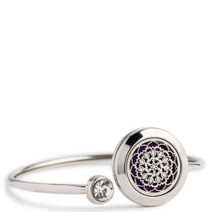 Aromatherapy Jewellery - Bangle Flower