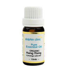 Organic Certified Pure Essential Oils: Ylang Ylang Certified Organic Essential Oil 10ml