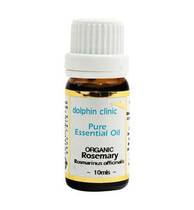 Organic Certified Pure Essential Oils: Rosemary Certified Organic Essential Oil 10ml