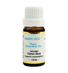 Clove Bud Certified Organic Essential Oil 10ml