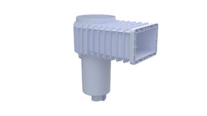Products: Innoskim Skimmer Concrete Extended Throat White (for Fibreglass Add Escutcheon Kit)