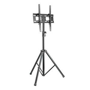 Indoor Bike Studio Accessories: Tilting TV Mount with Portable Tripod Stand