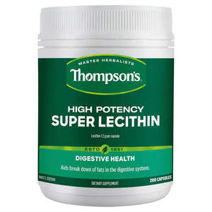 Thompson‘s Super Lecithin 200 Capsules