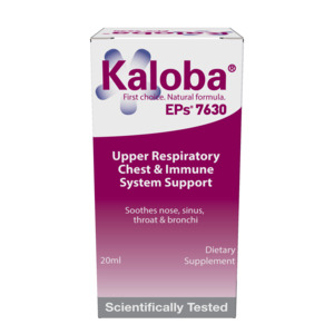 Kaloba EPs 7630 Upper Respiratory Chest & Immune System Support 20ml