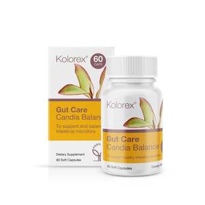 Kolorex Gut Care Candia Balance Soft Gels 60s