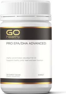 Go Healthy Pro Series: Go Healthy Pro EPA/DHA Advanced 120 softgel capsules
