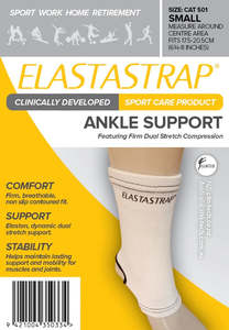 Elastastrap Ankle Support for Compression and Stability
