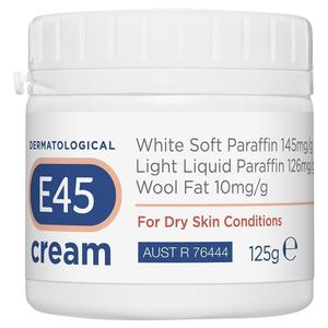 Dry Skin: E45 Cream for Dry Skin Tub 125g