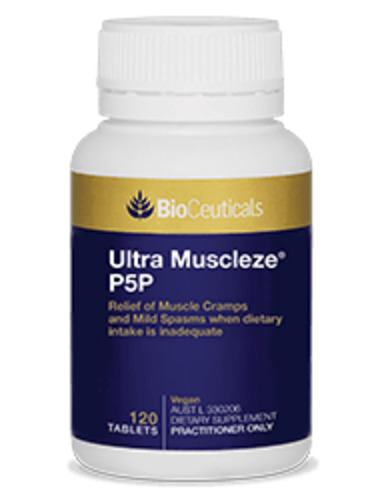 Bioceuticals: Bioceuticals Ultra Muscleze® P5P Relief of Muscle Cramps and Mild Muscle Spasms