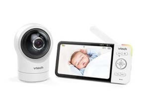 Baby Monitors: VTECH RM5764 HDV2 5” Smart HD Pan & Tilt Video Monitor