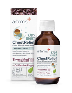 Artemis: Artemis Kids Chest Relief Night liquid