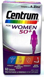 Centrum: Centrum for Women 50+ 60 Tablets
