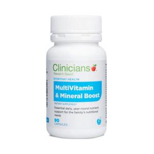 Clinicians: Clinicians MultiVitamin & Mineral Boost 90 Capsules