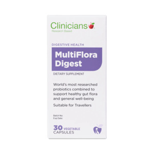 Clinicians: Clinicians MultiFlora Digest 30 Vege Capsules