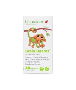 Clinicians: Clinicians Kids Brain Beams 30 chewable tablets