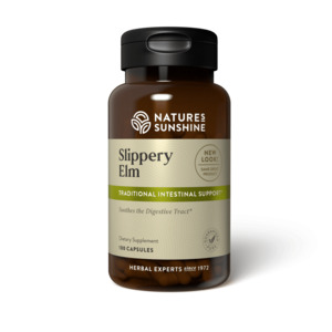Natures Sunshine: Nature's Sunshine Slippery Elm 100 capsules