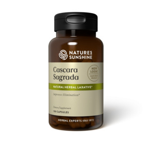Nature's Sunshine Cascara Sagrada 100 capsules