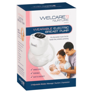 Breastfeeding Aids: Welcare Nurture Wearable Electric Breast Pump
