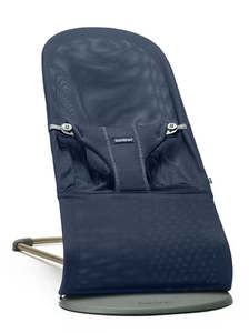 Baby Care: Baby Bjorn Bouncer Bliss Mesh Navy Blue