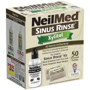 Allergies Hayfever Sinus: Neil Med Sinus Rinse Xylitol Kit 50ct