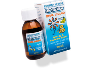 Allergies Hayfever Sinus: Histaclear Oral Solution 1mg/ml 100ml for Children