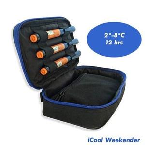 Cooling Bags: iCool Weekender MED-IW-002 Insulin and Medicines Cooler 12 hour