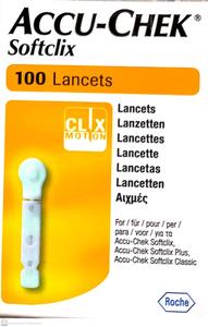 Blood Glucose Monitoring: ACCU-CHEK Softclix Lancets 100