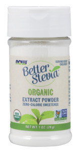 now BetterStevia® Extract Powder, Organic 28 gm
