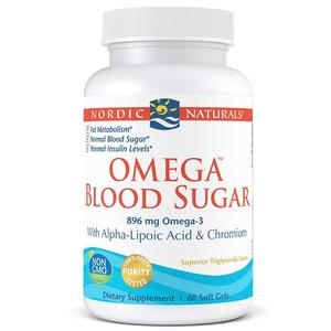 Diabetes Monitoring: Nordic Naturals Omega Blood Sugar Unflavoured 60 softgels