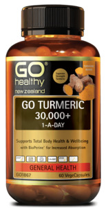 GO Healthy Go Turmeric 30,000+ 1-A-DAY capsules