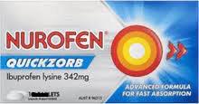 Anti Inflammatories: Nurofen Quickzorb Caplets 24