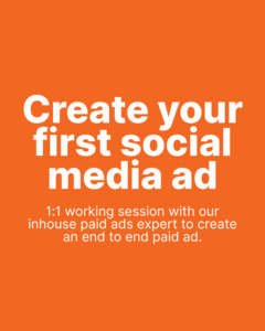 Paid Ads: Create Your First Social Media Ad