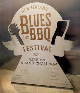 Products: Blues and BBQ Trophies