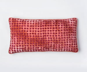 Products: Dotty cushion – Shaded Rose