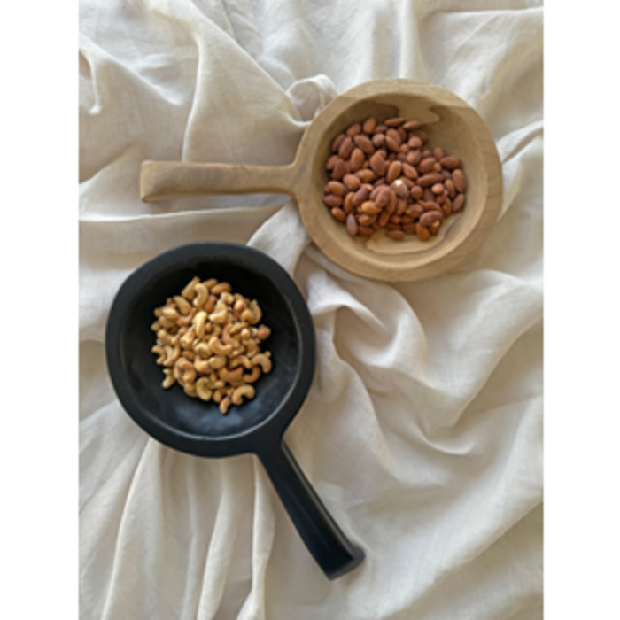 Decor Vases: Organic Teak Tapas Bowl Natural