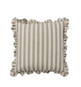 Cushion Cover Ina - Brown Kelp/Castle Beige 50 x 50cm