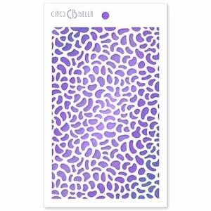 Stencils: Stencil Art Stencil - Animal Dots
