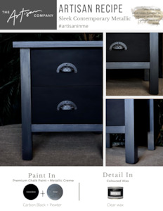 Paint Recipes: Sleek & Contemporary Metallic