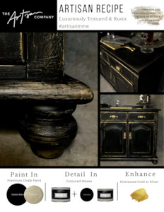 Paint Recipes: Textured Rustic