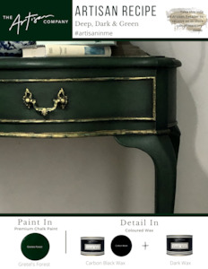 Paint Recipes: Deep, Dark & Green