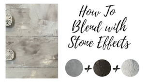 How To Videos: How To Blend With Stone Effects