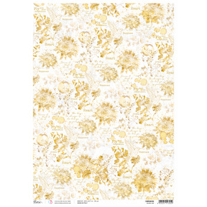 Decoupage: A3 Rice Paper - Golden Age