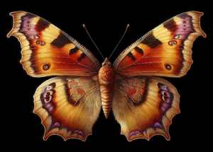 Mint Large Decoupage Papers: Fly Away Decoupage Paper - AVAILABLE FOR PRE-ORDER