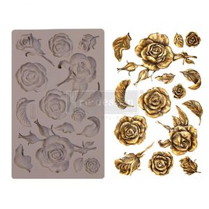 Decor Stamps: Fragrant Roses Mould