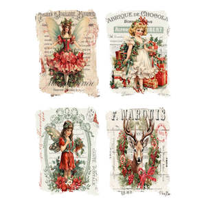 Christmas Transfer - French Christmas Labels - AVAILABLE FOR PRE-ORDER