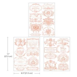 Midi Transfers: ReDesign Transfer Middy - Vintage Labels III