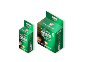 Rollers: Staalmeester Mini Roller Sleeve 2 pack - Microfelt 10cm