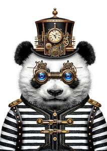 Pet Panda Decoupage Paper - AVAILABLE FOR PRE-ORDER