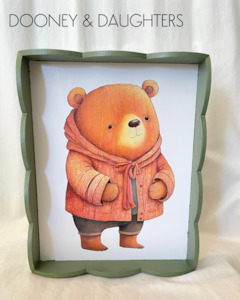 Bear Small Scallop Tray