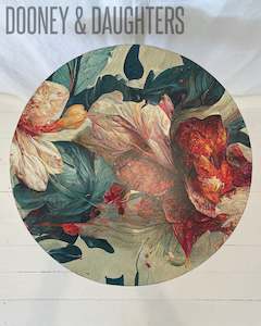 SOLD - Wave Of Florals Two Side Table